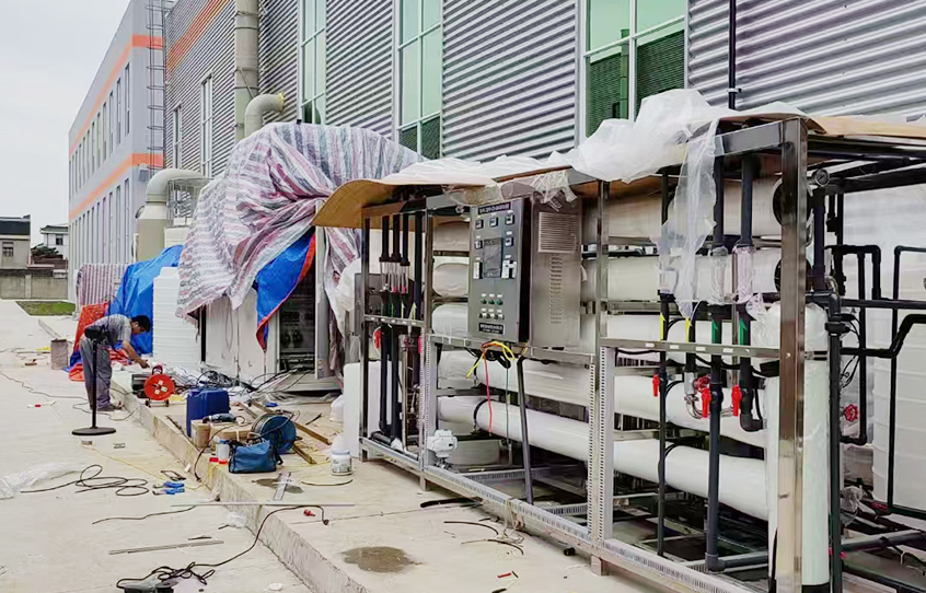 超純水設備組裝